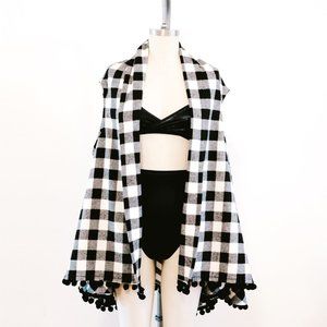 Hey Mavens! Silent Film Flannel Cape Vest